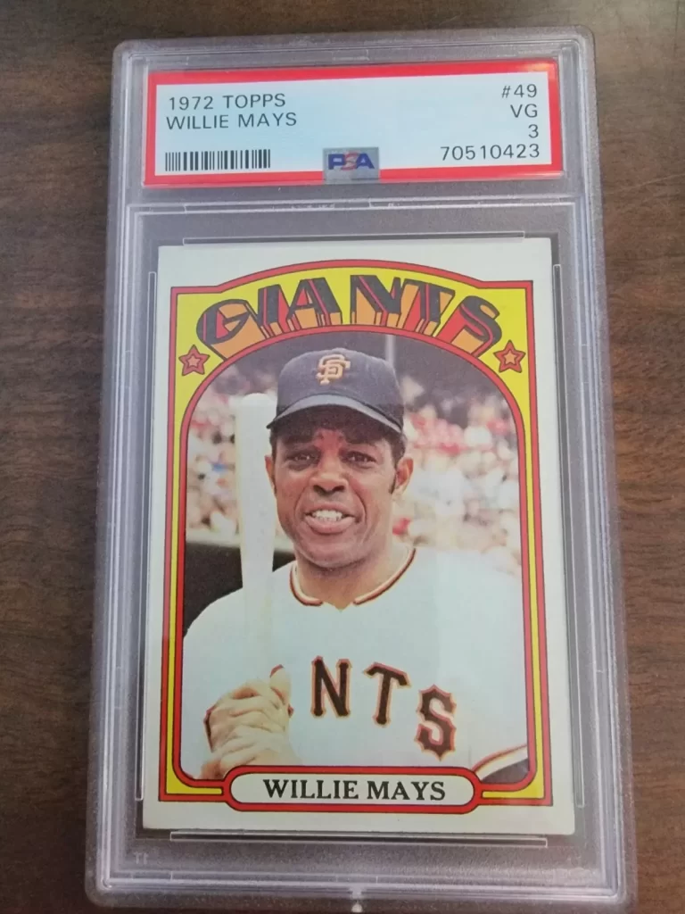 PSA Graded Willie Mays