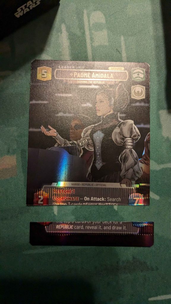 Star Wars Unlimited Crimped